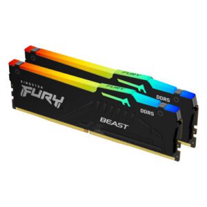 Kingston Technology FURY Beast RGB módulo de memoria 16 GB 2 x 8 GB DDR5 6000 MHz 0740617331905 | P/N: KF560C36BBEAK2-16 | Ref. Artículo: 1365233