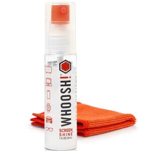 Kit Limpiador de Pantallas Whoosh Kit Go WSH002/ Spray 30ml + Paño Microfibra 837296000045 WSH002 WHOS-SPRAY WSH002