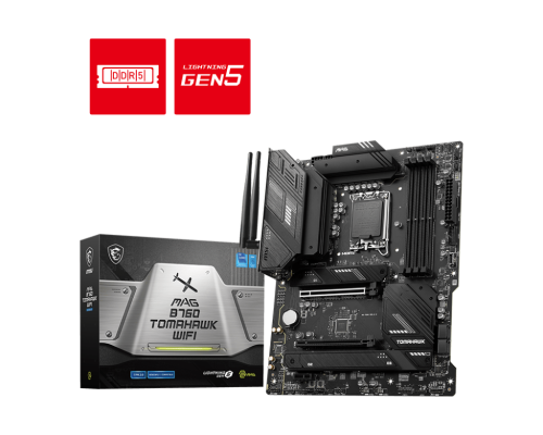 MSI MAG B760 TOMAHAWK WIFI placa base LGA 1700 ATX - Imagen 2