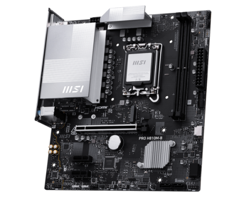 MSI PRO H810M-B placa base Intel H810 LGA 1851 (Socket V1) micro ATX - Imagen 2