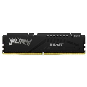 Memoria RAM Kingston FURY Beast 8GB/ DDR5/ 6000MHz/ 1.35V/ CL36/ DIMM 740617331738 KF560C36BBE-8 KIN-FB KF560C36BBE-8