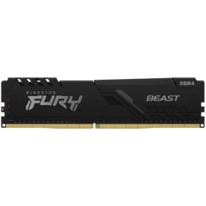 Memoria RAM Kingston FURY Beast RGB 16GB/ DDR4/ 3600MHz/ 1.35V/ CL18/ DIMM 740617337426 KF436C18BB2A/16 KIN-FB KF436C18BB2A 16