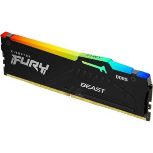 Memoria RAM Kingston FURY Beast RGB EXPO 32GB/ DDR5/ 6000MHz/ 1.35V/ CL30/ DIMM 740617342826 KF560C30BBEA-32 KIN-FB KF560C30BBEA-32