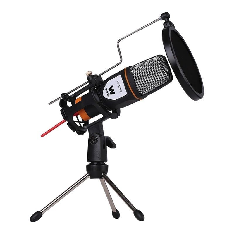 Micrófono Woxter Mic Studio/ Jack 3.5 8435089027624 WE26-019 WOX-MIC WE26-019