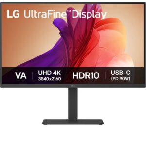 Monitor Profesional LG UltraFine 32U720A-B 31.5"/ 4K/ Multimedia/ Regulable en altura/ Negro 8806096506875 32U720A-B LG-M 32U720A-B