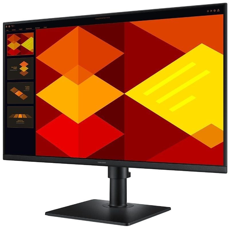 Monitor Profesional Samsung Essential Monitor S4 S27D400GAU/ 27"/ Full HD/ Regulable en altura/ Negro - Imagen 2