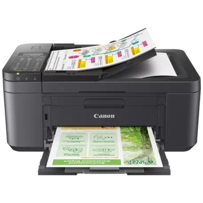 Multifunción Fotográfica Canon PIXMA TR4755i WiFi/ Duplex/ Fax/ Negra - Imagen 3