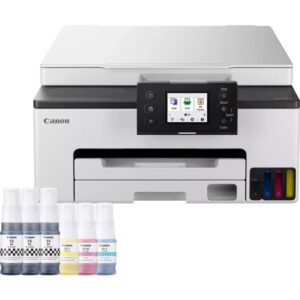 Multifunción Recargable Canon MAXIFY GX1050 MegaTank 3 en 1 WiFi/ Dúplex/ Pack impresora + consumibles XL/ Blanca 8714574689579 6169C022 CAN-MULT MAXIFY GX1050 2B