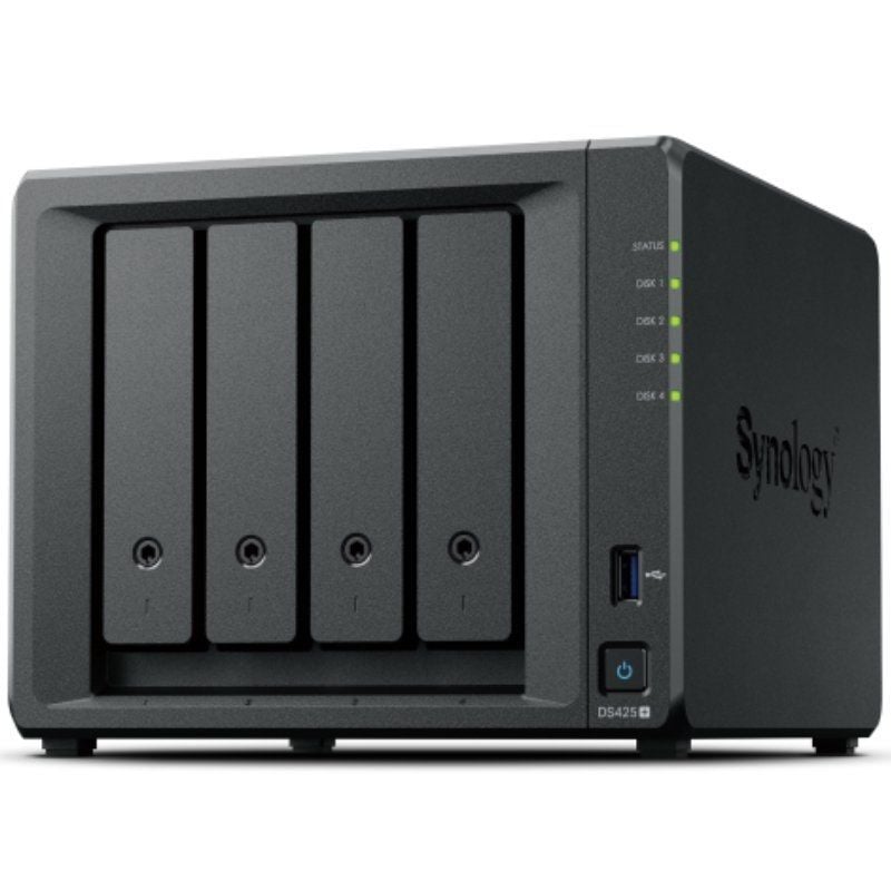 NAS Synology Diskstation DS425+/ 4 Bahías 3.5"- 2.5"/ 6GB DDR4/ Formato Torre - Imagen 2