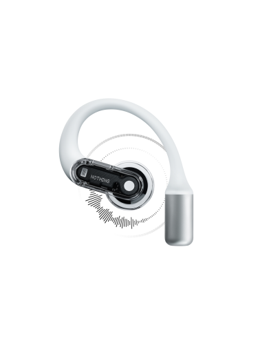 Nothing Ear (open) Auriculares True Wireless Stereo (TWS) Dentro de oído Llamadas/Música Bluetooth Blanco - Imagen 2