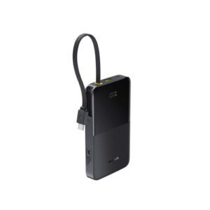 OS-BASEUS ENERFILL FC51 BIPOW2 PRO DIGITAL DISPLAY POWER BANK WITH BUILT-IN CABLE 10000MAH 22.5W COSMIC BLACK 6932172691875 | P/N: E0027600 | Ref. Artículo: 1406074