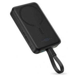 OS-BASEUS ENERFILL FM11 MAGNETIC POWER BANK WITH BUILT-IN USB CABLE 10000MAH 30W COSMIC BLACK 6953156211605 | P/N: E0028904 | Ref. Artículo: 1406081