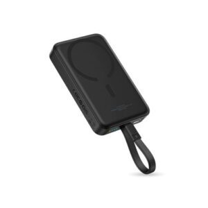 OS-BASEUS ENERFILL FM11 MAGNETIC POWER BANK WITH BUILT-IN USB CABLE 10000MAH 30W MOON WHITE 6953156211599 | P/N: E0028905 | Ref. Artículo: 1406075