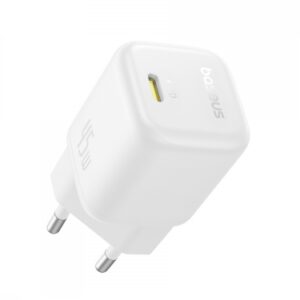 OS-BASEUS PICOGO GAN FAST CHARGER 1C 45W EU MOON WHITE 6932172678388 | P/N: P10176800213-00 | Ref. Artículo: 1406082