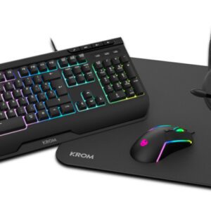 PACK KROM 4 EN 1 RGB KENYA GAMING COMBO 8436587973895 NXKROMKENYA