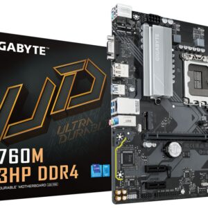 PLACA BASE GIGABYTE B760M D3HP 1700 MATX 4XDDR4 4719331862848 B760M D3HP DDR4 1.0