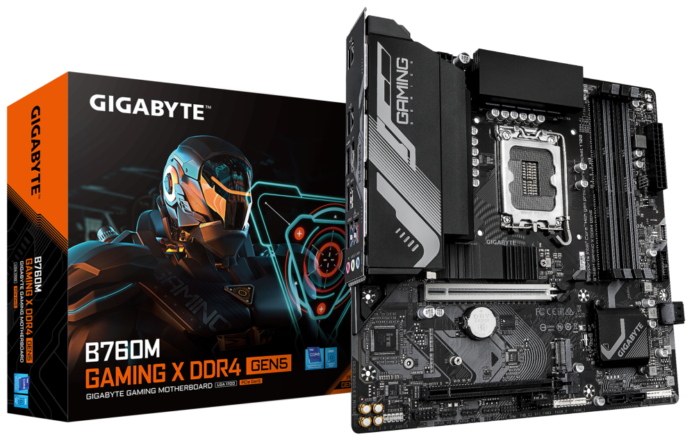 PLACA BASE GIGABYTE B760M GAMING X DDR4 GEN5 4719331874087 9MB76MG45-00-G10