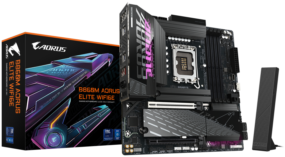PLACA BASE GIGABYTE B860M A ELITE WIFI6E 1.0 4719331866877 9MB86MAE6-00-G10