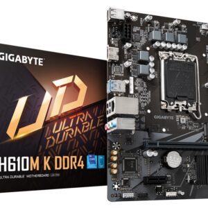 PLACA BASE GIGABYTE H610M K 1700 MATX 2XDDR4 4719331851675 H610M K DDR4 1.0