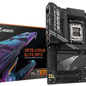 PLACA BASE GIGABYTE X870 AORUS ELITE WIFI7 AM5 ATX 4XDDR5 4719331864811 9MX87EL7-00-10