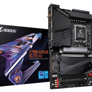 PLACA BASE GIGABYTE Z790 AORUS ELITE AX 1700 ATX 4XDDR5 4719331849467 Z790 AORUS ELITE AX 1.0