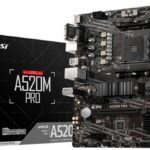 PLACA BASE MSI A520M PRO AM4 MATX 2XDDR4 4719072755492 911-7D14-001