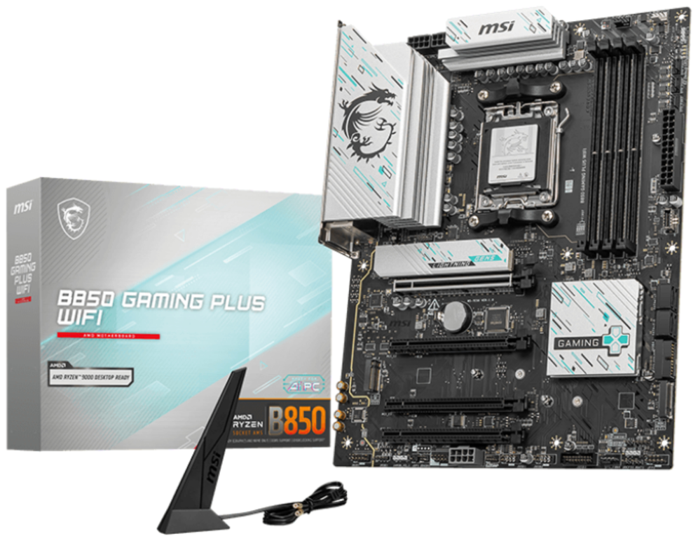 PLACA BASE MSI B850 GAMING PLUS WIFI PCI-E x16 Gen5