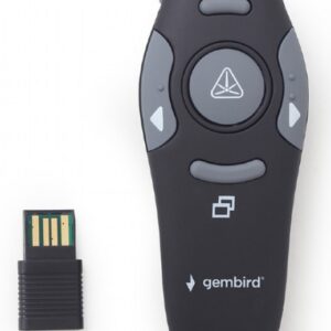 PRESENTADOR INALAMBRICO GEMBIRD CON PUNTERO LASER WP-L-11 8716309134200 WP-L-11
