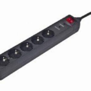 PROTECTOR CONTRA SOBRETENSIONES GEMBIRD 5 ENCHUFES 4
