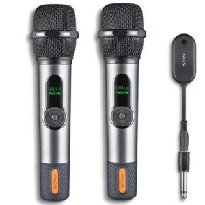 Pack de 2 Micrófonos Inalámbricos NGS Singer Star Duo 8435430626643 SINGERSTARDUO NGS-MIC SINGER STAR DUO