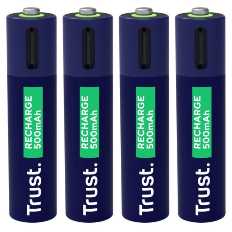 Pack de 4 Pilas AAA Trust 25671/ Recargables - Imagen 4