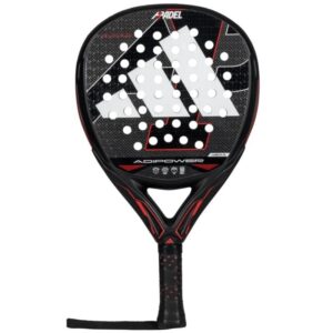 Pala de Pádel Adidas Adipower A1 2025/ Negra 8435739403624  ADI-PALA PAD ADIPOWER A1 25