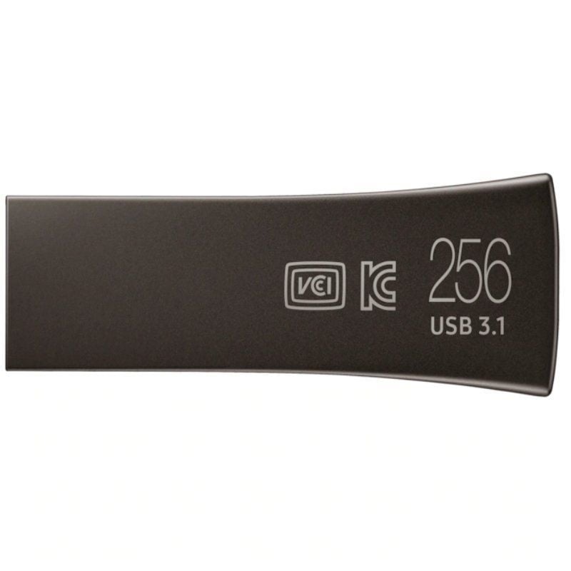 Pendrive 256GB Samsung BAR Plus Titan Gray USB 3.1 - Imagen 2
