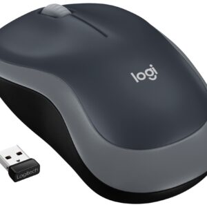 RATON LOGITECH M185 GRIS RF INALAMBRICO PILAS 5099206027275 910-002235