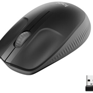 RATON LOGITECH M190 NEGRO GRIS RF INALAMBRICO PILAS 5099206091825 910-005905