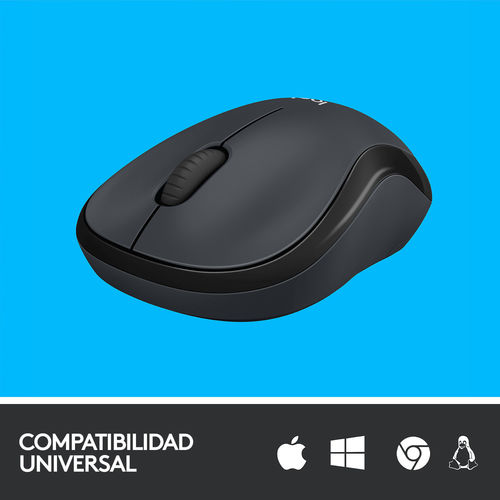 RATON LOGITECH M220 SILENT INALAMBRICO NEGRO - Imagen 4