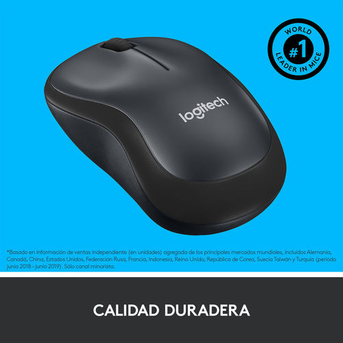 RATON LOGITECH M220 SILENT INALAMBRICO NEGRO - Imagen 5