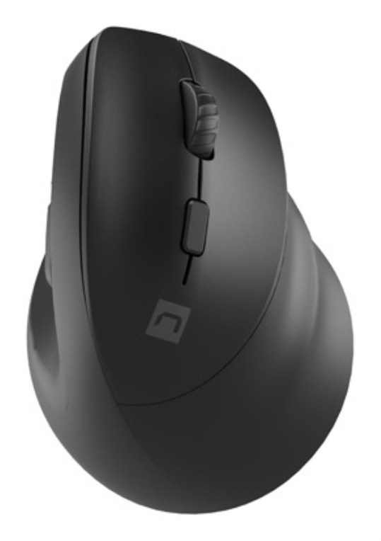RATON NATEC CRAKE 2 VERTICAL DIESTRO DUAL 2400 DPI NEGRO BLUETOOTH PILAS 5901969439236 NMY-2048