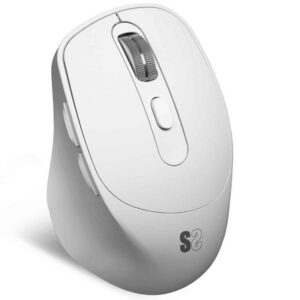 Ratón Ergonómico Inalámbrico Subblim Comfort Ergo Dual Battery/ Batería recargable/ Hasta 2400 DPI/ Blanco 8436586743024 SUBMO-EDCON02 SUB-MOU COMF ERGO DUAL B WH