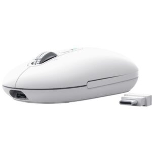 Ratón Inalámbrico Trust Seron 26019/ Batería recargable/ Hasta 3200 DPI/ Blanco 8713439260199 26019 TRU-MOU SERON HYP WH