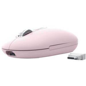 Ratón Inalámbrico Trust Seron 26206/ Batería recargable/ Hasta 3200 DPI/ Rosa 8713439262063 26206 TRU-MOU SERON HYP PK