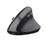Ratón Vertical Inalámbrico Trust Bayo II/ Batería recargable/ Hasta 2400 DPI 8713439251456 25145 TRU-MOU BAYO II WIR BK