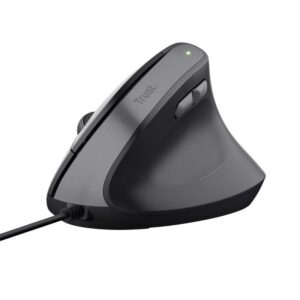 Ratón Vertical Trust Bayo II/ Hasta 2400 DPI 8713439251449 25144 TRU-MOU BAYO II WIRED BK