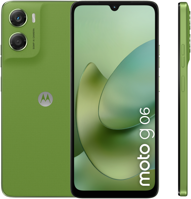 SMARTPHONE MOTOROLA MOTO G06 4GB 256GB GREEN 0840493605258 PBA20014SE