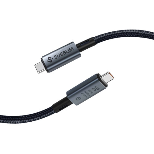 SUBBLIM CABLE HIGH 240w C-C USB4.0 8K 1,5m - Imagen 7