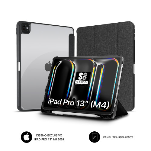 SUBBLIM SUBCST-5SC421 funda para tablet 32,8 cm (12.9") Folio Negro - Imagen 4