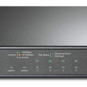 SWITCH TP-LINK 10-PORT GIGABITE WITH 8 PORT POE+ 6935364052683 TL-SG1210MP