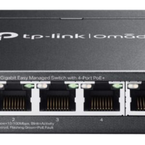 SWITCH TP-LINK OMADA ES205GP 5-PORT GIGA 4-PORT POE+ 8885020620931 ES205GP