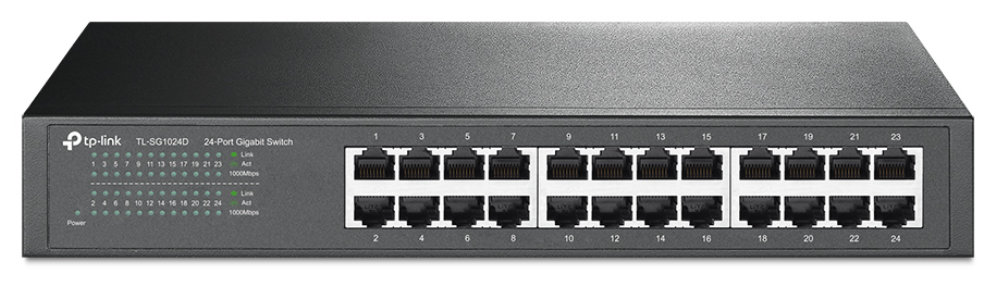 SWITCH TP LINK TL-SG1024 Desktop/ 24x1G 6935364020620 TL-SG1024D