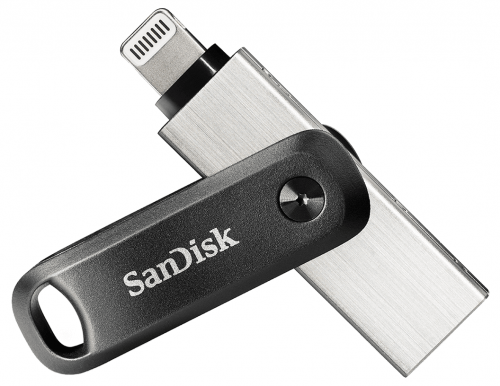 SanDisk iXpand unidad flash USB 64 GB USB Type-A / Lightning 3.2 Gen 2 (3.1 Gen 2) Negro